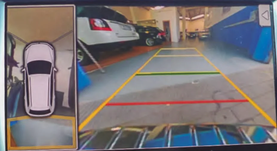 cámara de marcha atrás