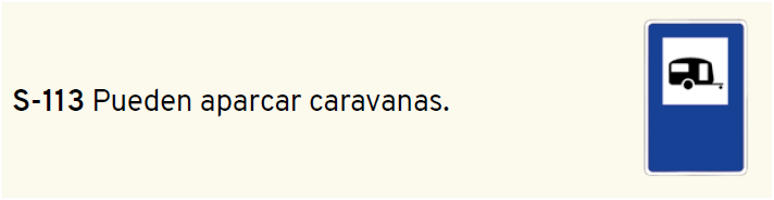 señal de caravana