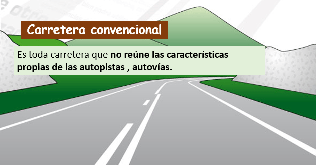 carretera convencional