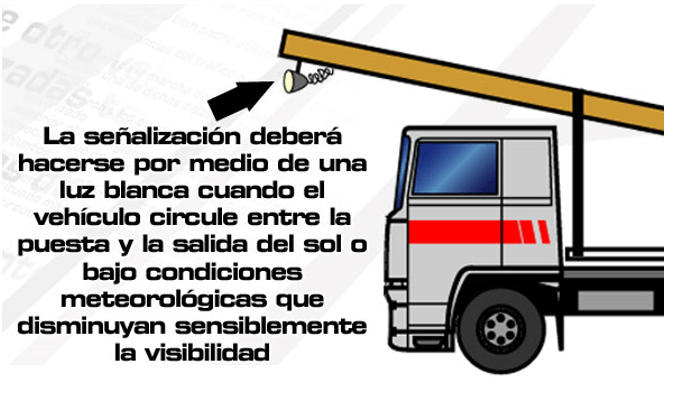 luz blanca por delante