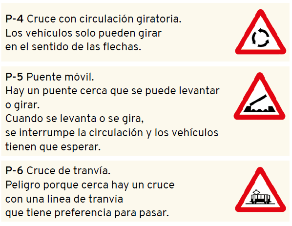 señales de peligro pasos a nivel