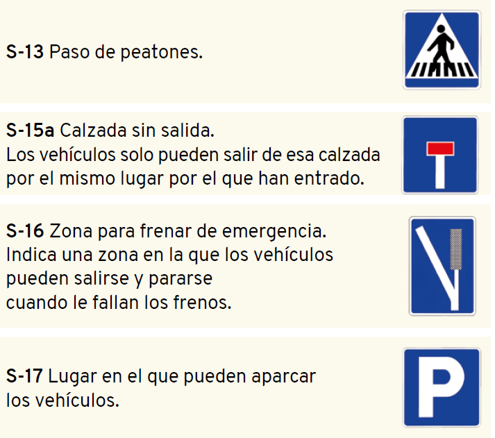 señal de paso de peatones
