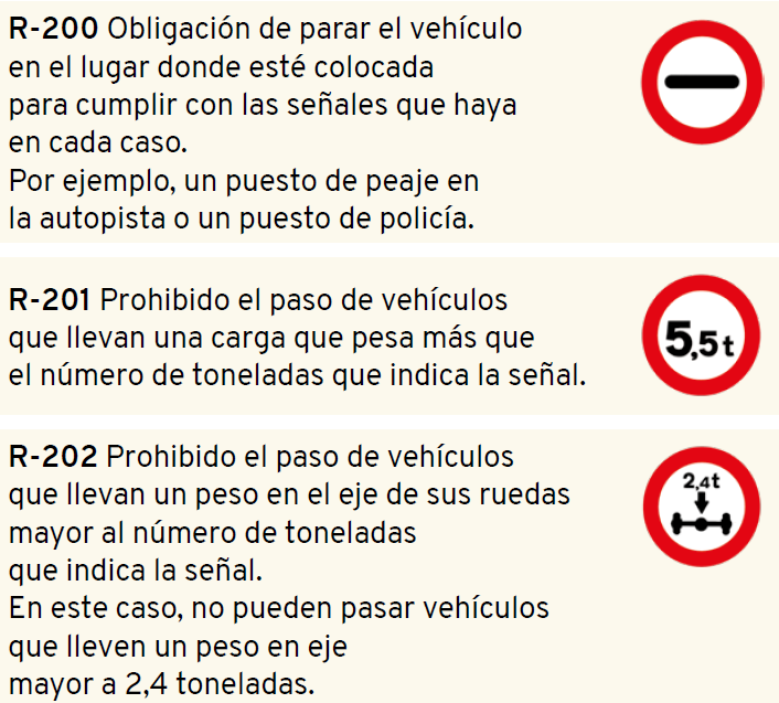 señales de prohibido el paso