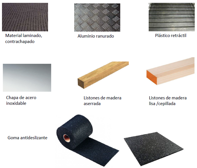 gomas antideslizantes